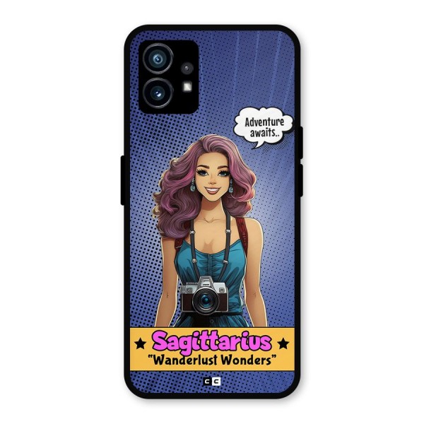 Wonderful Sagittarius Metal Back Case for Nothing Phone 1