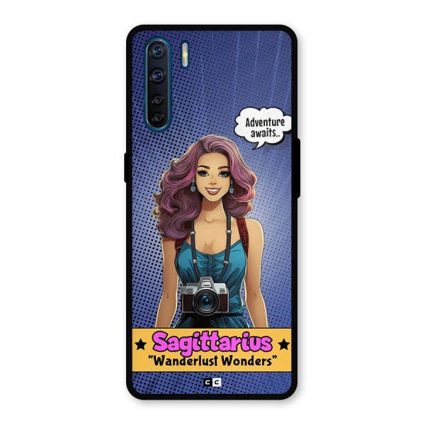 Wonderful Sagittarius Metal Back Case for Oppo F15