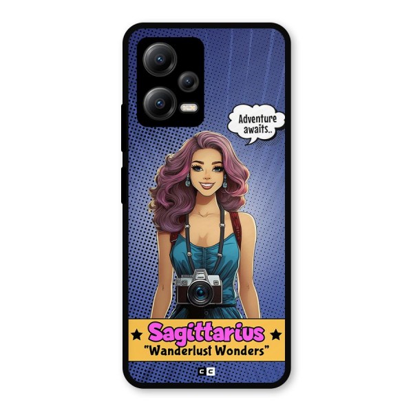 Wonderful Sagittarius Metal Back Case for Poco X5