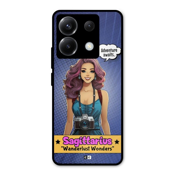 Wonderful Sagittarius Metal Back Case for Poco X6