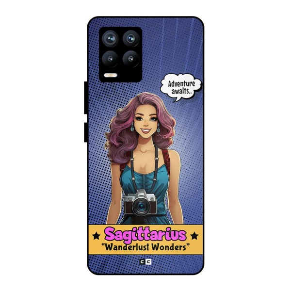 Wonderful Sagittarius Metal Back Case for Realme 8 Pro