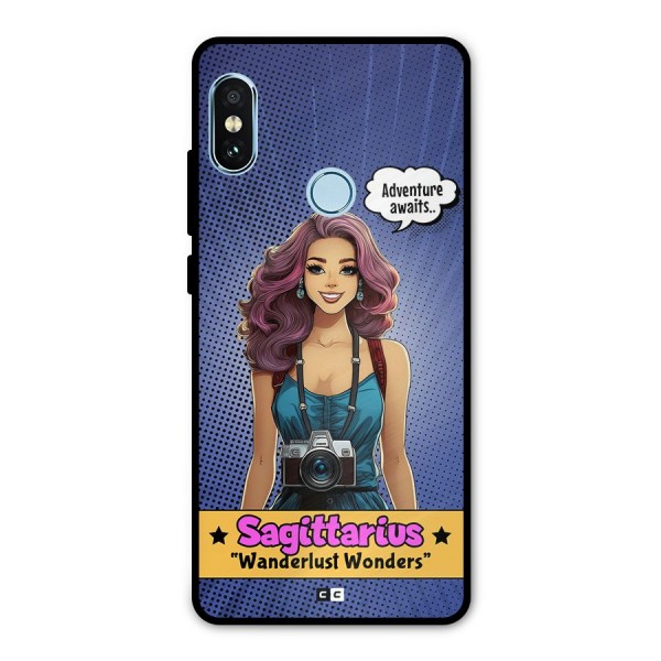 Wonderful Sagittarius Metal Back Case for Redmi Note 5 Pro