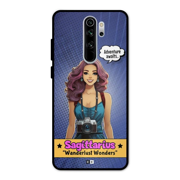Wonderful Sagittarius Metal Back Case for Redmi Note 8 Pro