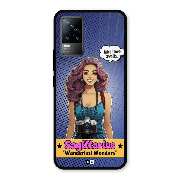 Wonderful Sagittarius Metal Back Case for Vivo Y73