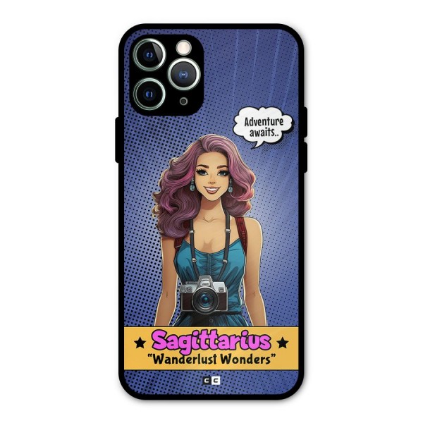 Wonderful Sagittarius Metal Back Case for iPhone 11 Pro Max