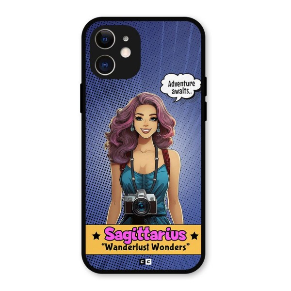 Wonderful Sagittarius Metal Back Case for iPhone 12