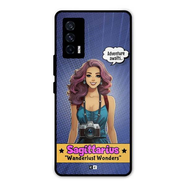 Wonderful Sagittarius Metal Back Case for iQOO 7 5G