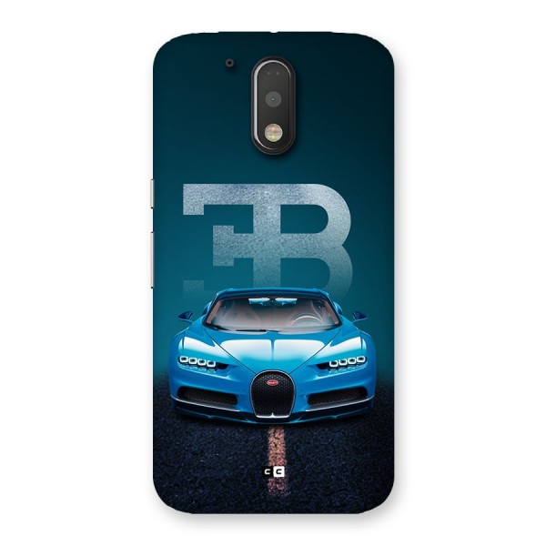Wonderful Supercar Back Case for Moto G4 Plus