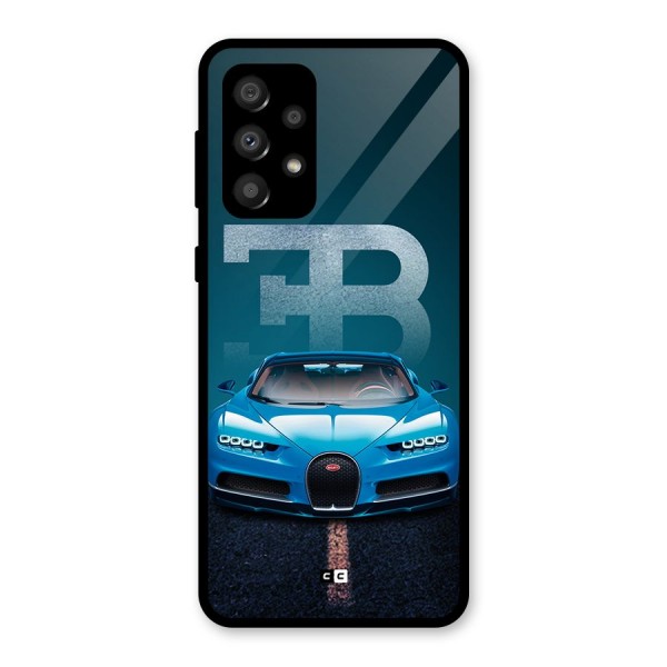 Wonderful Supercar Glass Back Case for Galaxy A32