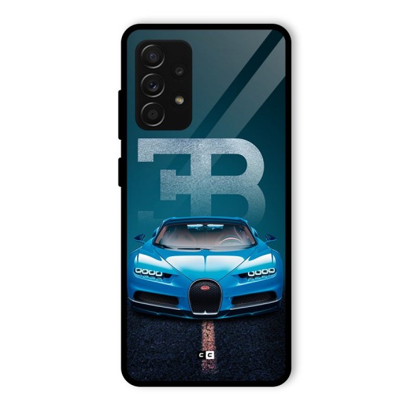 Wonderful Supercar Glass Back Case for Galaxy A53 5G