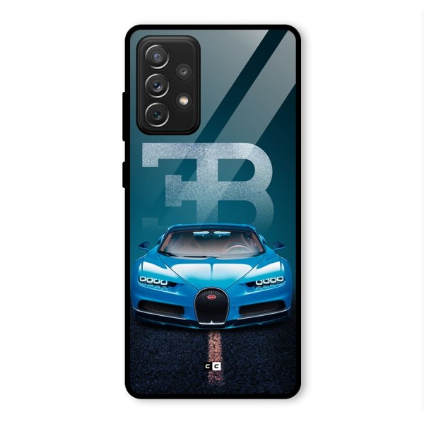 Wonderful Supercar Glass Back Case for Galaxy A72