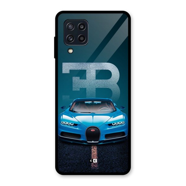 Wonderful Supercar Glass Back Case for Galaxy M32
