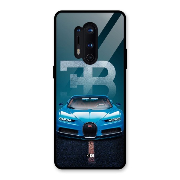 Wonderful Supercar Glass Back Case for OnePlus 8 Pro