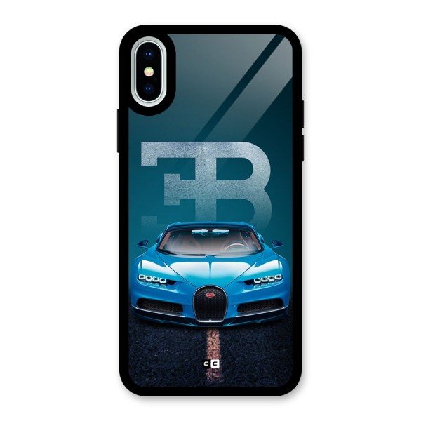 Wonderful Supercar Glass Back Case for iPhone X
