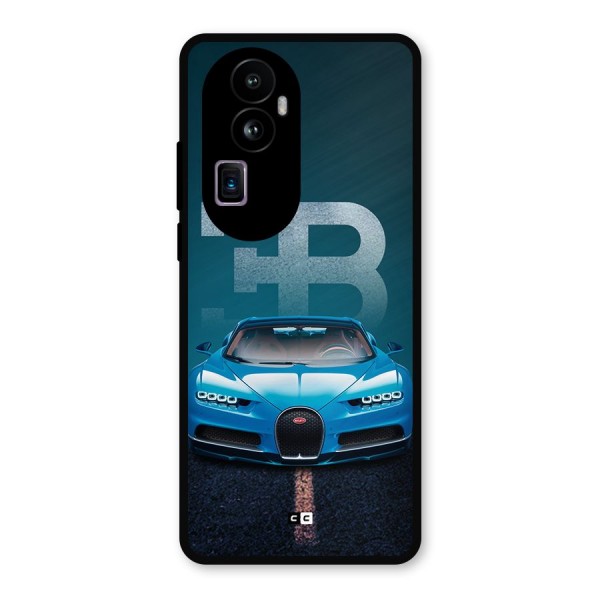 Wonderful Supercar Metal Back Case for Oppo Reno10 Pro Plus