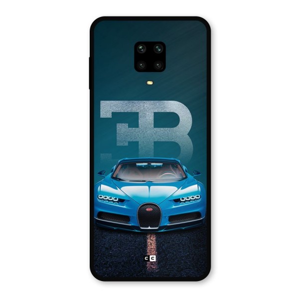 Wonderful Supercar Metal Back Case for Redmi Note 9 Pro Max