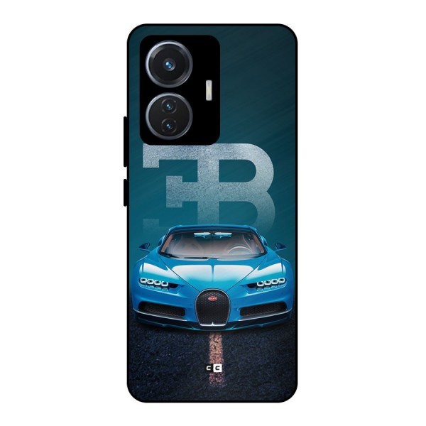 Wonderful Supercar Metal Back Case for iQOO Z6 44W