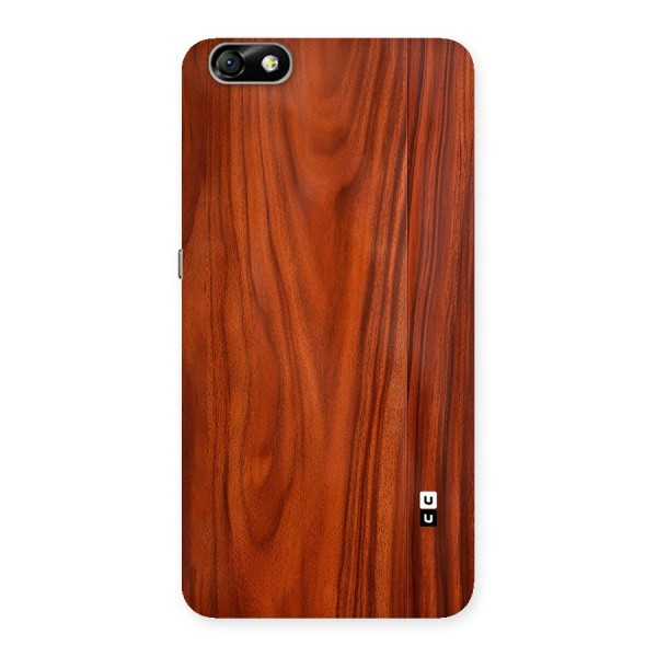 Wooden Texture Printed Back Case for Honor 4X
