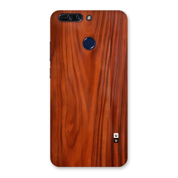 Wooden Texture Printed Back Case for Honor 8 Pro
