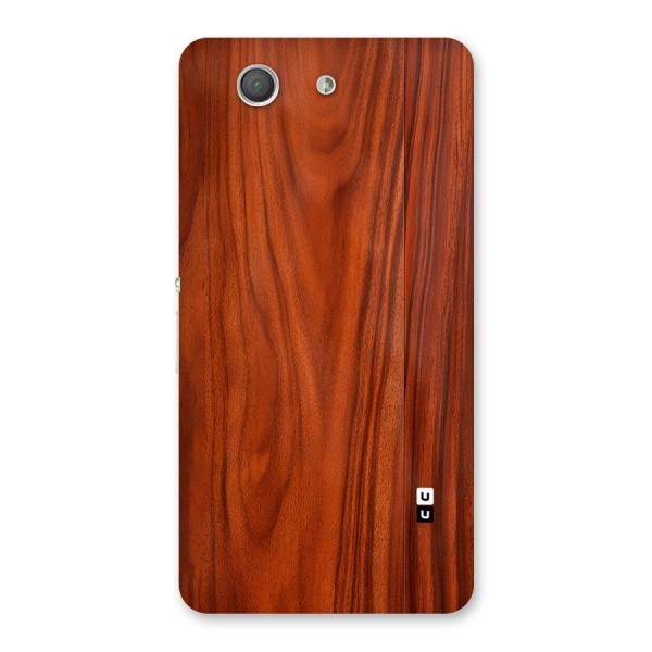 Wooden Texture Printed Back Case for Xperia Z3 Compact