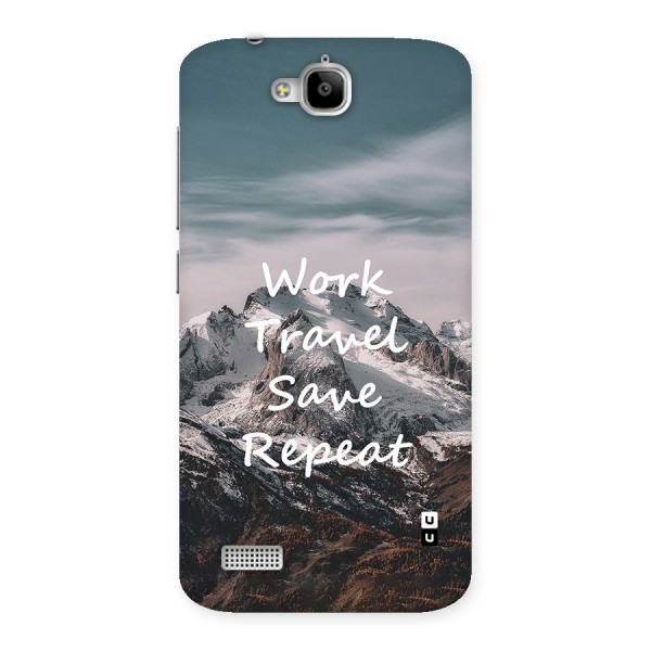 Work Travel Back Case for Honor Holly