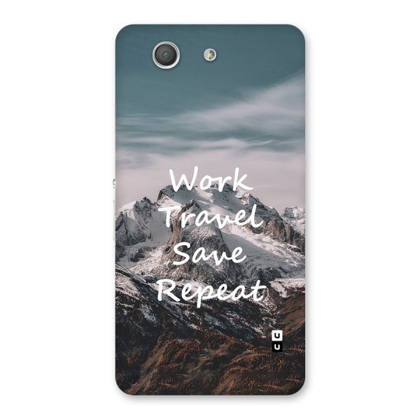 Work Travel Back Case for Xperia Z3 Compact