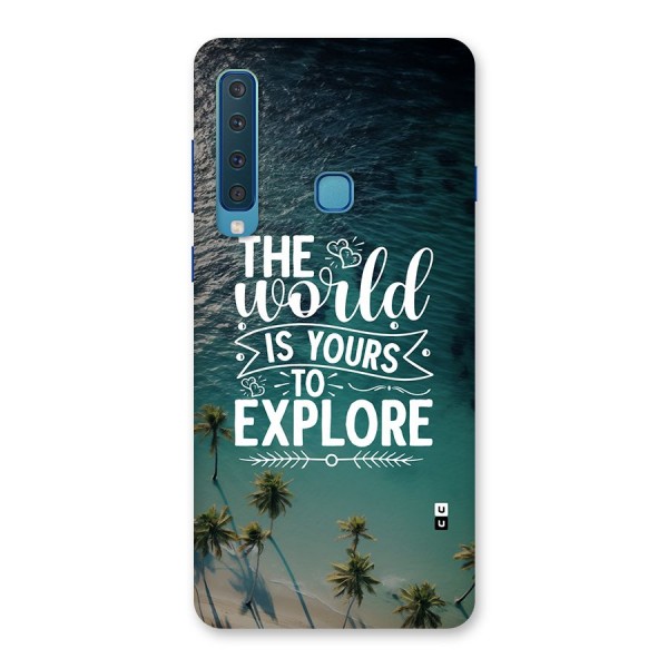 World To Explore Back Case for Galaxy A9 (2018)