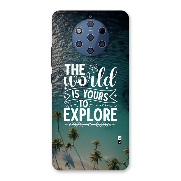 World To Explore Back Case for Nokia 9 PureView