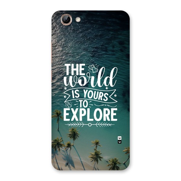 World To Explore Back Case for Vivo Y71i