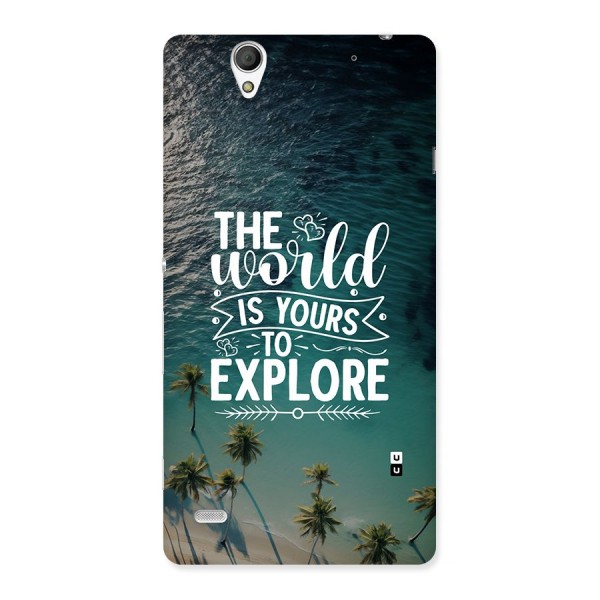 World To Explore Back Case for Xperia C4
