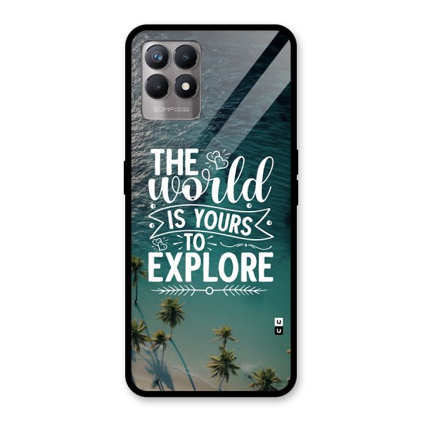 World To Explore Glass Back Case for Realme Narzo 50