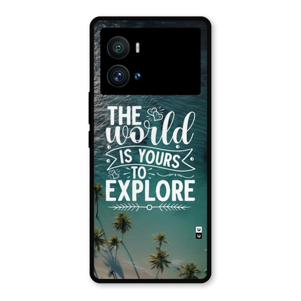 World To Explore Metal Back Case for iQOO 9 Pro
