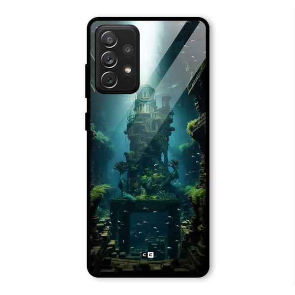 World Under Water Glass Back Case for Galaxy A72