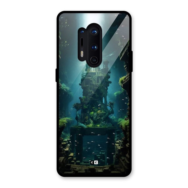 World Under Water Glass Back Case for OnePlus 8 Pro