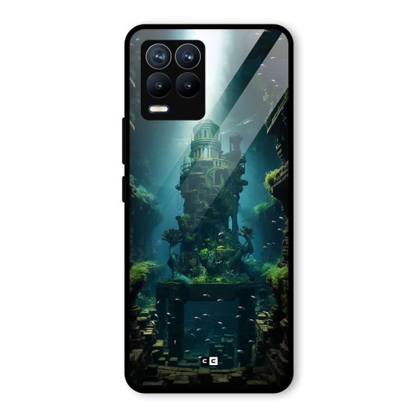 World Under Water Glass Back Case for Realme 8 Pro