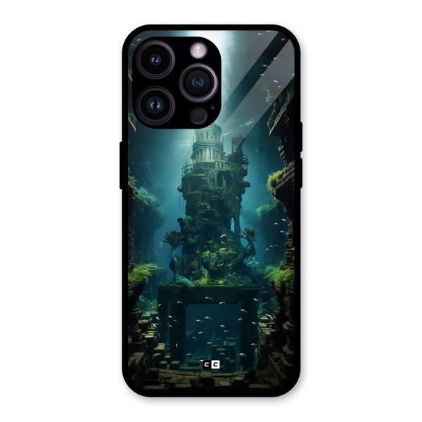World Under Water Glass Back Case for iPhone 14 Pro Max