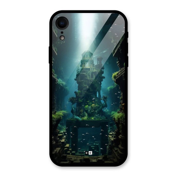 World Under Water Glass Back Case for iPhone XR