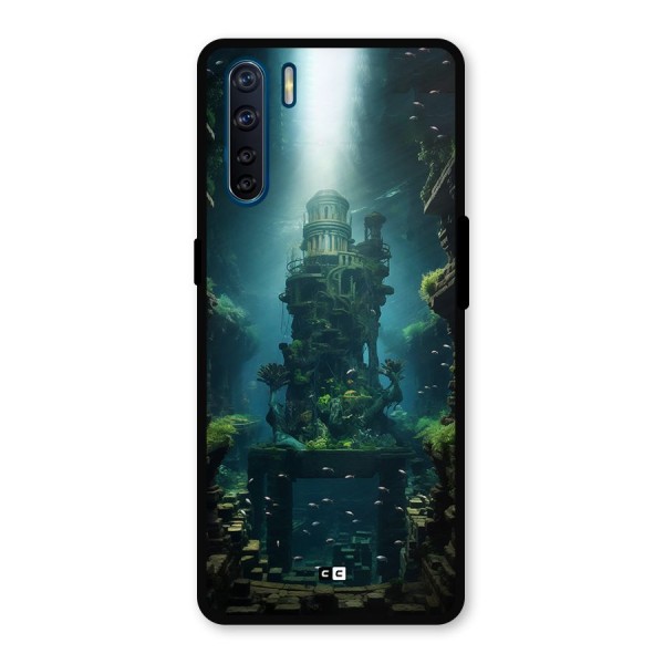 World Under Water Metal Back Case for Oppo F15