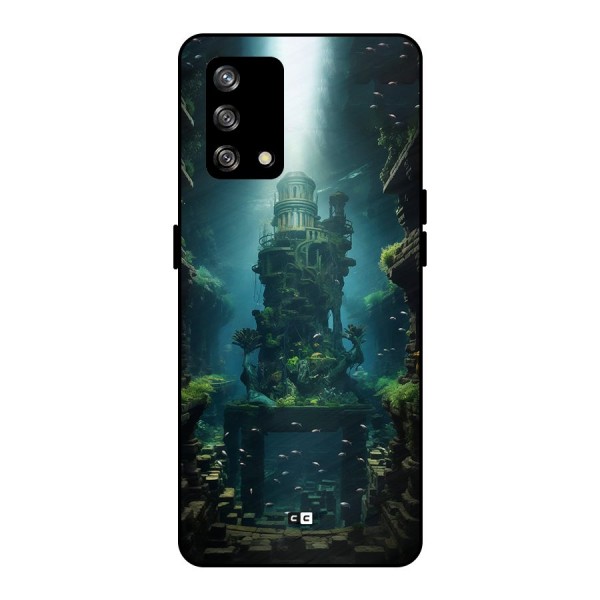 World Under Water Metal Back Case for Oppo F19s