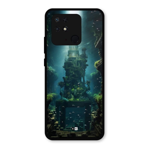 World Under Water Metal Back Case for Redmi 10 Power