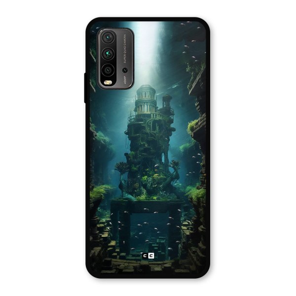 World Under Water Metal Back Case for Redmi 9 Power
