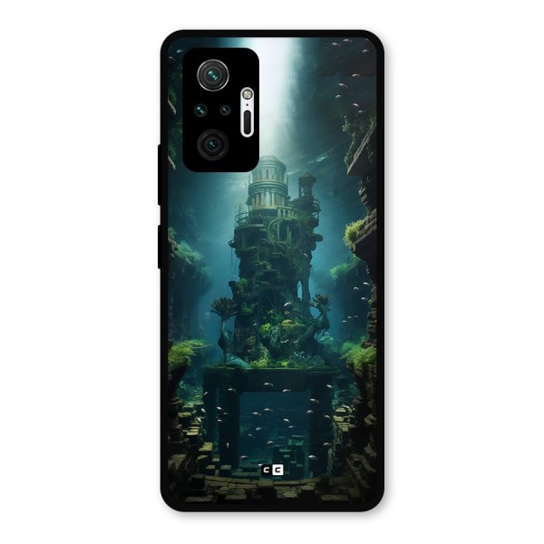 World Under Water Metal Back Case for Redmi Note 10 Pro Max