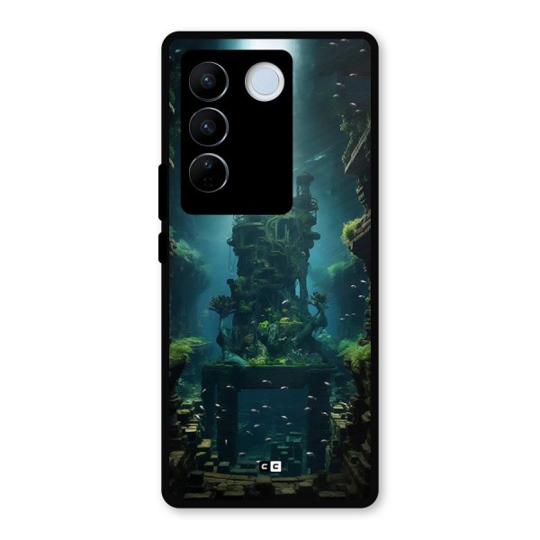 World Under Water Metal Back Case for Vivo V27 Pro