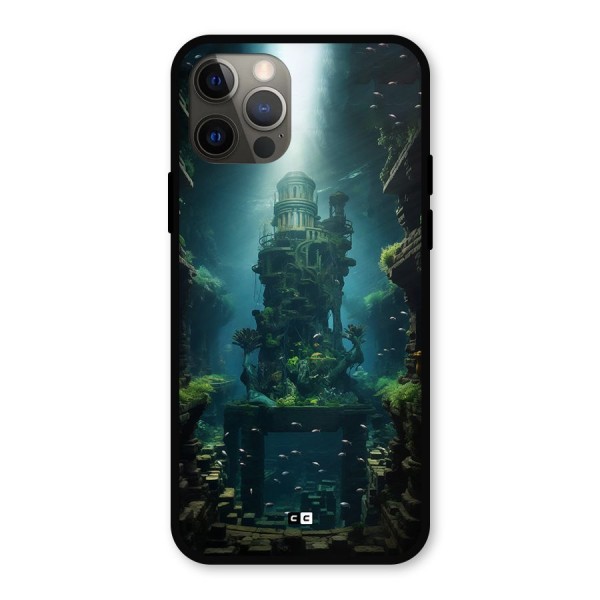 World Under Water Metal Back Case for iPhone 12 Pro