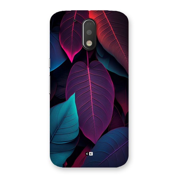 Wow Leaves Back Case for Moto G4 Plus