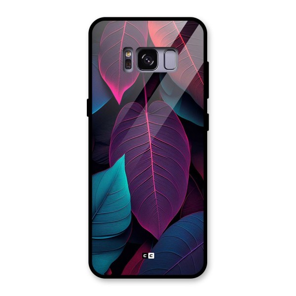 Wow Leaves Glass Back Case for Galaxy S8