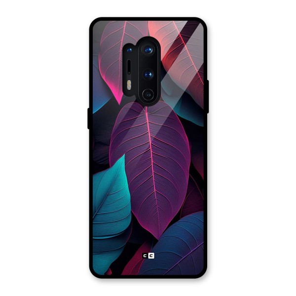 Wow Leaves Glass Back Case for OnePlus 8 Pro