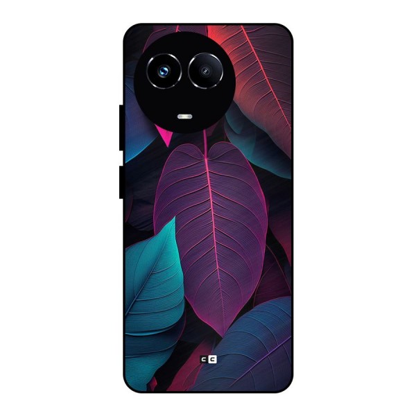 Wow Leaves Metal Back Case for Realme 11 5G