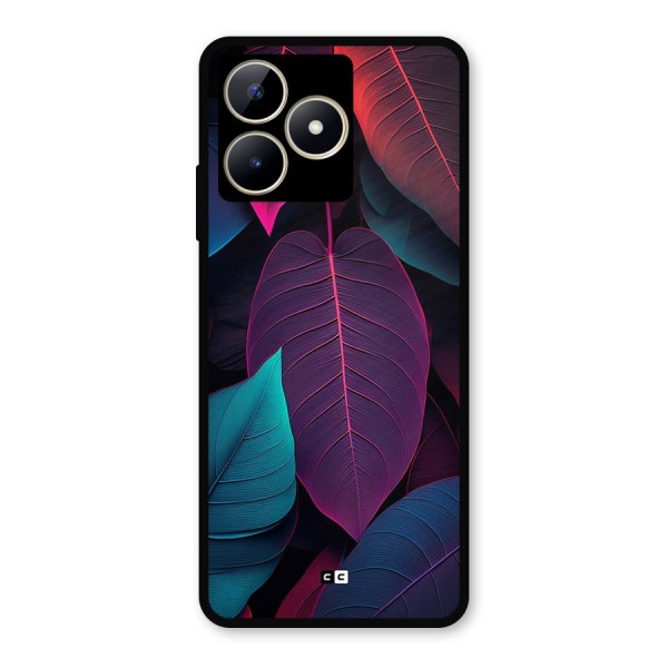 Wow Leaves Metal Back Case for Realme C53