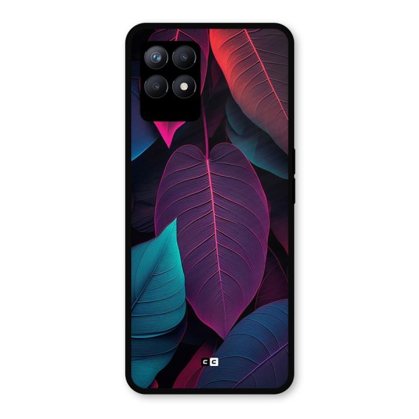 Wow Leaves Metal Back Case for Realme Narzo 50